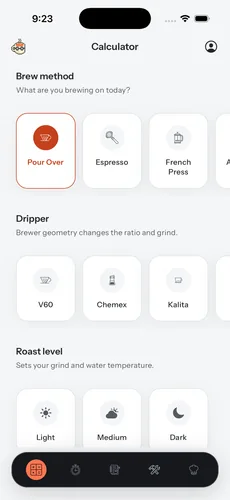 BrewMate Calculator tab